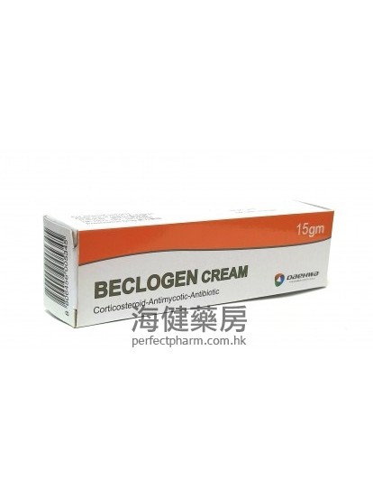 Beclogen Cream 15g 必胜治皮肤软膏