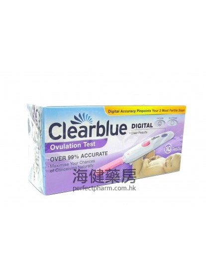 易孕寶排卵測試 Clearblue Ovulation Test 10支裝