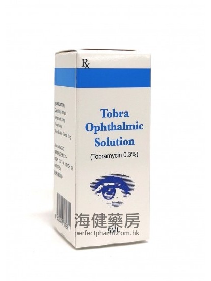 TOBRA (Tobramycin) 0.3% Ophthalmic Solution 5ml 