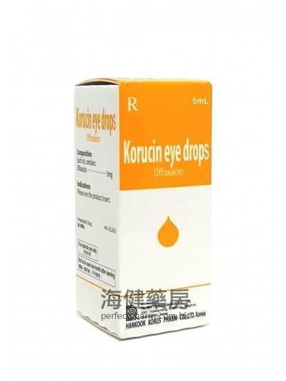 Korucin 0.3% (Ofloxacin) Eye Drops 5ml 