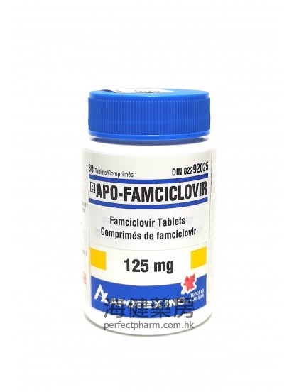 Apo-Famciclovir 250mg 30Tablets 泛昔洛韋