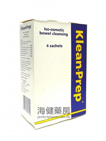 清理腸胃劑 KleanPrep 4 Scahets 