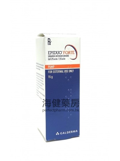 Epiduo Forte Gel (Adapalene and Benzoyl Peroxide) 15g 