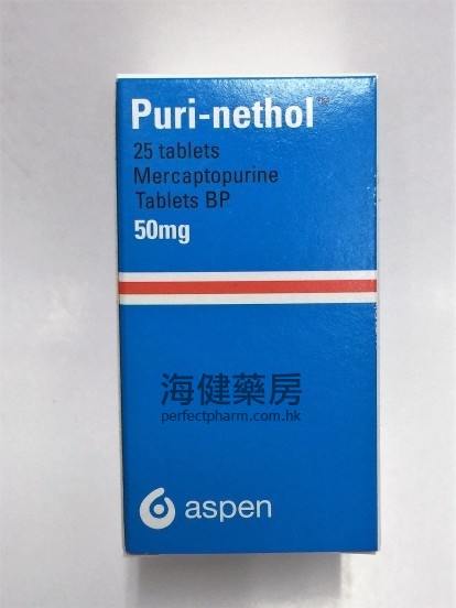  巯嘌呤片 (樂疾寧) Puri-Nethol 50mg 25Tablets 