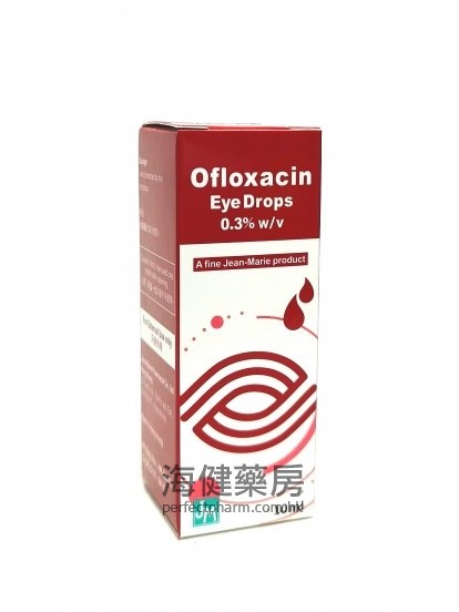 Ofloxacin Eye Drops 0.3% 10ml Jean Marie 