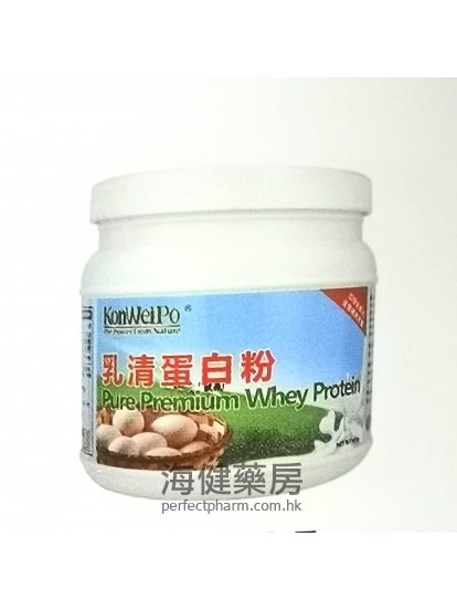 KonWeiPo 乳清蛋白粉 Pure Premium Whey Protein 400g 