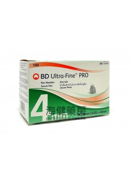 BD Micro-Fine 4mm 100's 