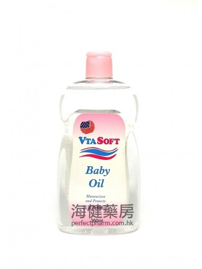 VTA Soft Baby Oil 360ml 