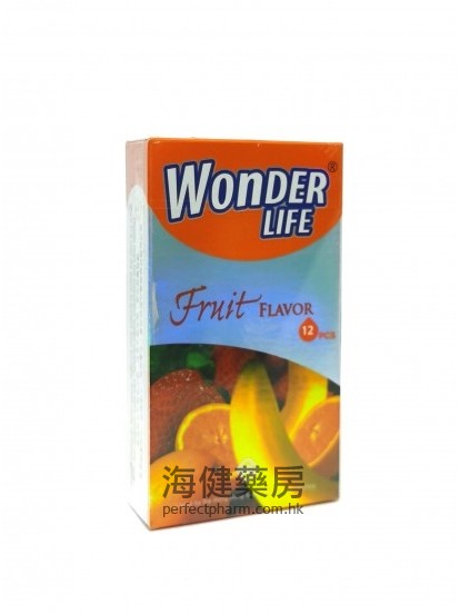 活色生香水果味 Wonder Life Fruit Flavour 12's 