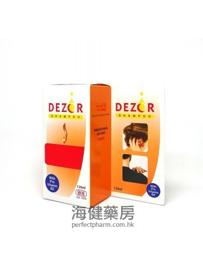DEZOR Shampoo (Ketoconazole) 2% 120ml Hoe