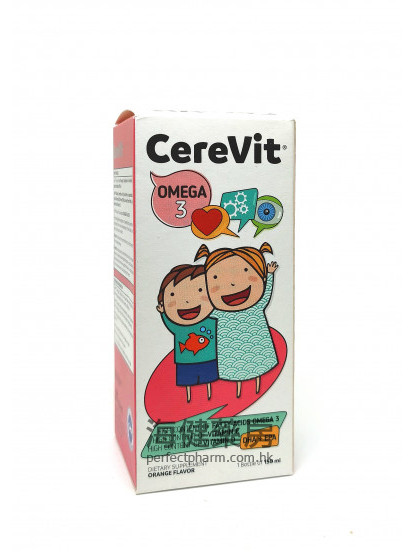 儿童奥米加3橙味 CereVit Omega 3 150ml 