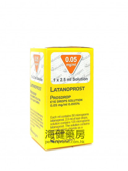Prosdrop (Latanoprost) Eye Drops 0.005% 2.5ml 
