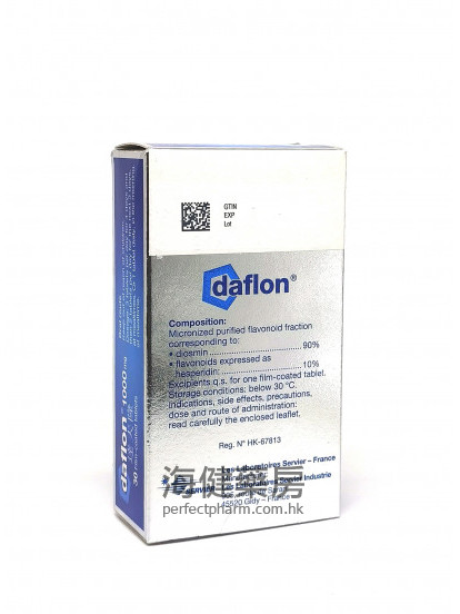 達夫隆 Daflon 1000mg 30Film Coated Tablets