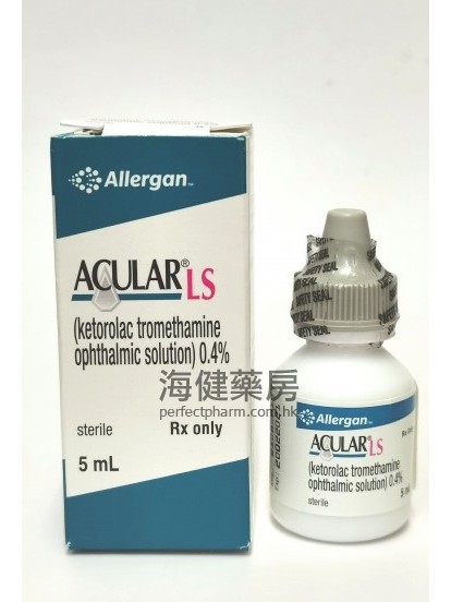 Acular LS (Ketorolac) Ophthalmic Solution 0.4% 5ml Allergan