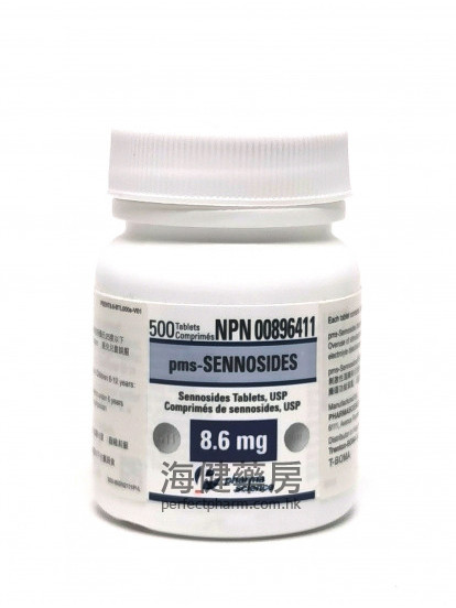 pms-SENNOSIDES 8.6mg 500Tablets 