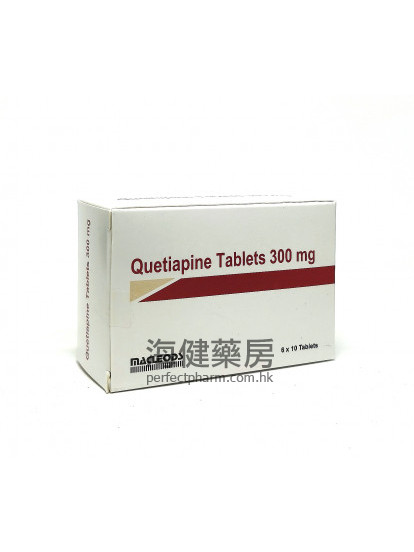 Quetiapine Tablet 300mg 6x10Tablets Macleods 