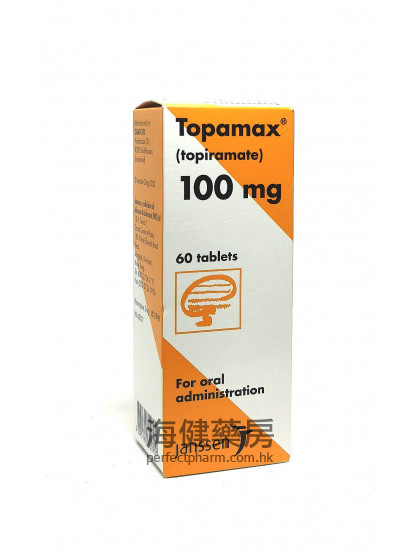 托吡酯 Topamax (Topiramate) 100mg 60Tablets Janssen