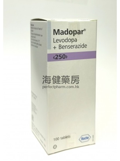 美多芭 Madopar (levodopa and benserazide)100's 