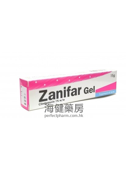 Zanifar (Clindamycin) Gel 1% 15g 