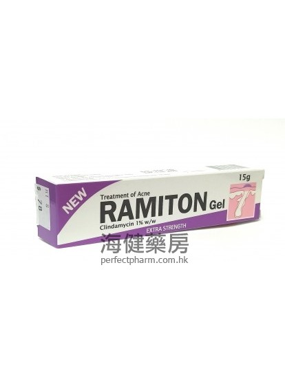 Ramiton (Clindamycin) Gel 1% 15g 