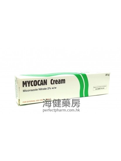 Mycocan (Miconazole Nitrate) Cream 2% 20g 