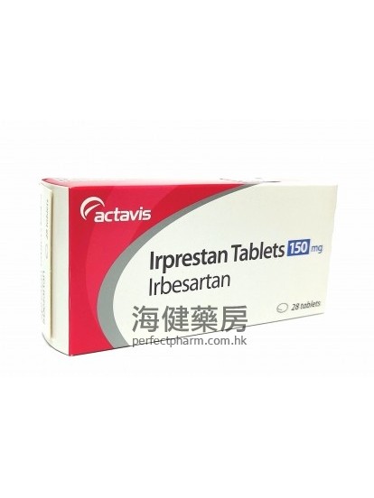 Irprestan (Irbesartan) 150mg 28Tablets Actavis