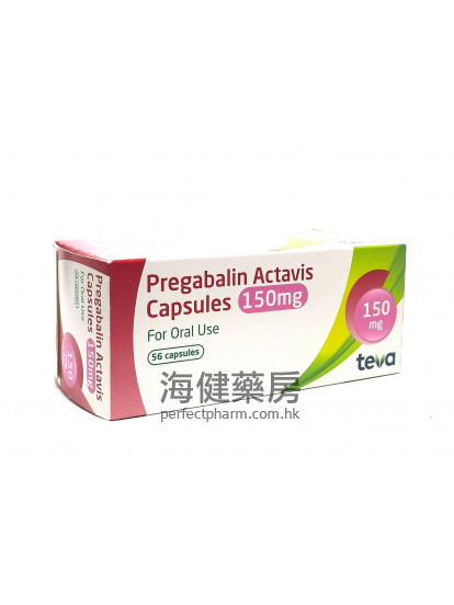 Pregabalin Actavis 56Capsules Teva