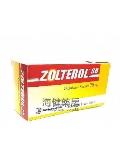 Zolterol (Diclofenac) SR 100Tablets 