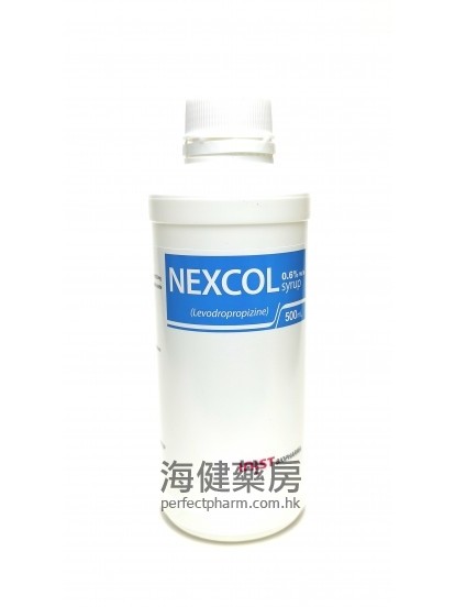 Nexcol (Levodropropizine) 0.6% Syrup 500ml