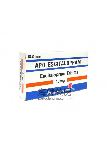 Apo-Escitalopram 10mg 30Tablets 
