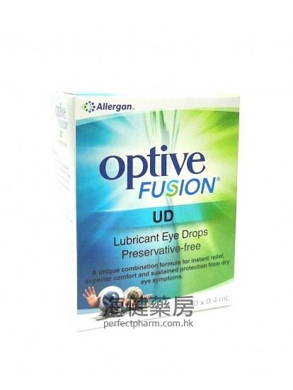Optive Fusion Lubricant Eye Drops 30x0.4ml