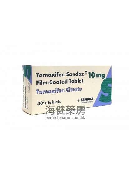 Tamoxifen Sandoz 10mg 30's 