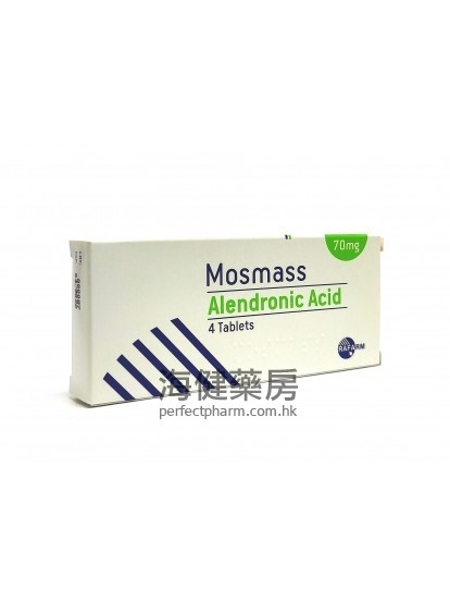Mosmass (Alendronic Acid) 70mg 4Tablets 