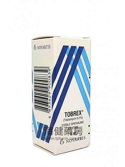 Tobrex (Tobramycin) 0.3% Ophthalmic Solution 5ml 