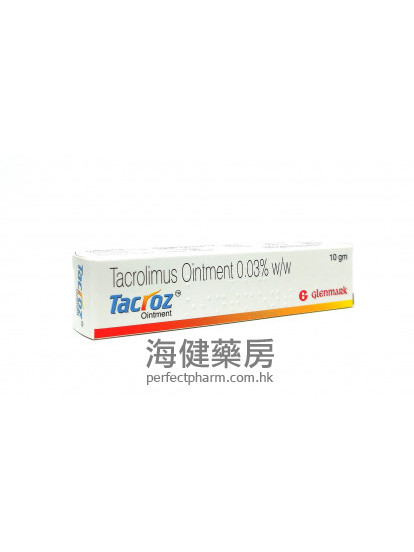 Tacroz (Tacrolimus) 0.03% ointment 10g
