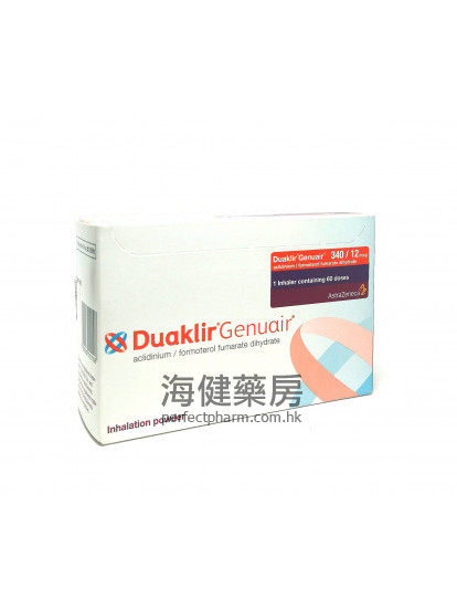 Duaklir Genuair 340mcg 60Doses 