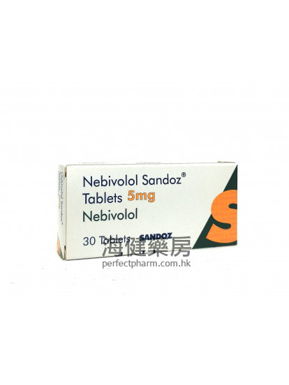 Nebivolol Sandoz Tablets 5mg 30Tablets 奈必洛尔