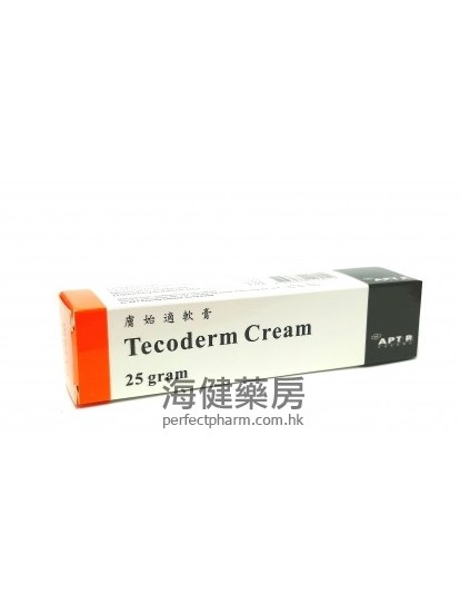 Tecoderm Cream 25g 膚始適軟膏