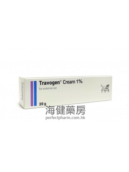卓可澄 Travogen Cream 1% 20g 